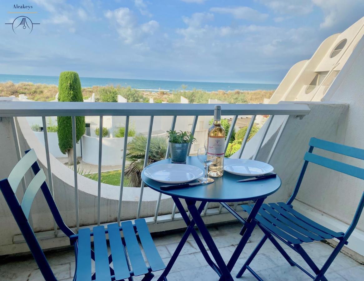 LE MERIDIEN - Studio avec vue mer, piscine et parking privé La Grande-Motte Exterior foto