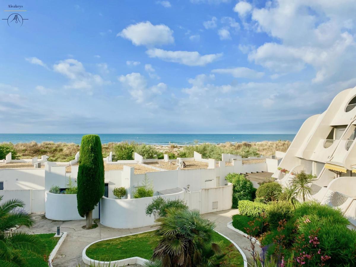 LE MERIDIEN - Studio avec vue mer, piscine et parking privé La Grande-Motte Exterior foto