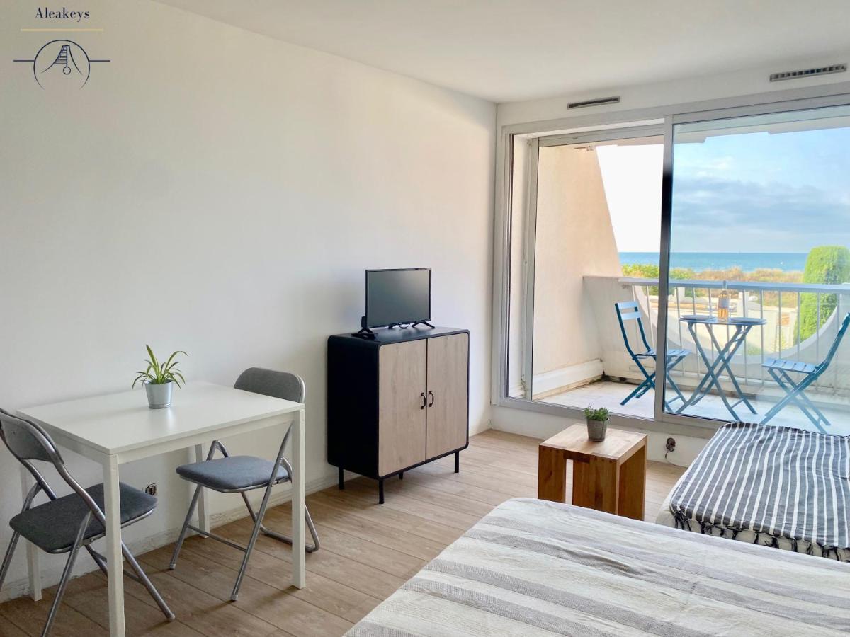 LE MERIDIEN - Studio avec vue mer, piscine et parking privé La Grande-Motte Exterior foto